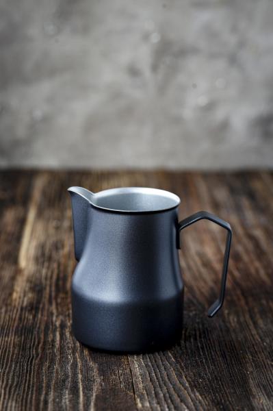 Black Goat Profesyonel Süt Potu (Pitcher) 500 ml Paslanmaz (SS 304) - Siyah