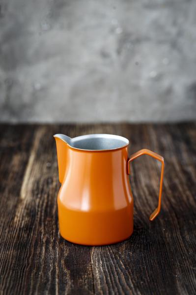 Black Goat Profesyonel Süt Potu (Pitcher) 500 ml Paslanmaz (SS 304) - Turuncu