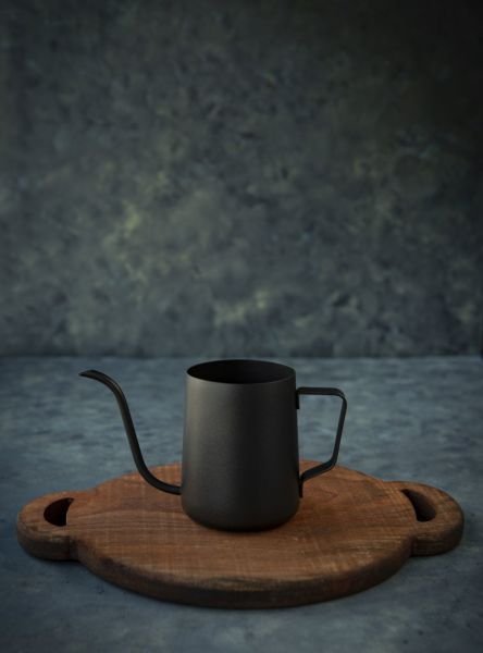 Black Goat Barista Drip Filter Coffee Set (4'lü Set) - Siyah