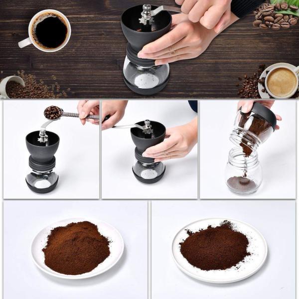 Black Goat Seramik Kahve Değirmeni - Manual Ceramic Grinder (For Chemex, V60, French Press)