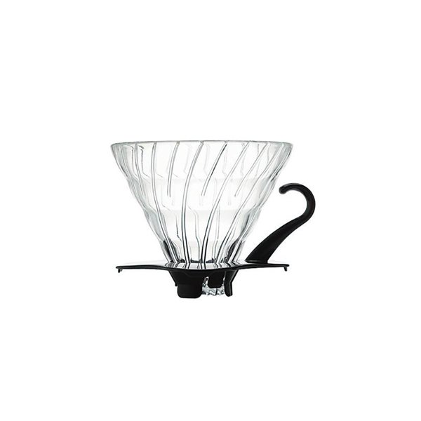 Hario V60 02 Cam Dripper (Siyah)