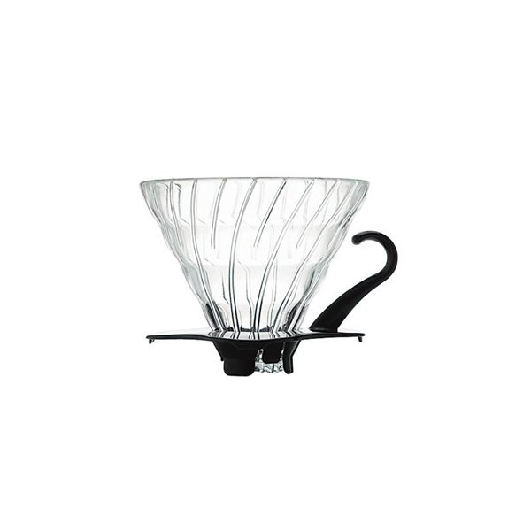 Hario V60 02 Cam Dripper (Siyah)