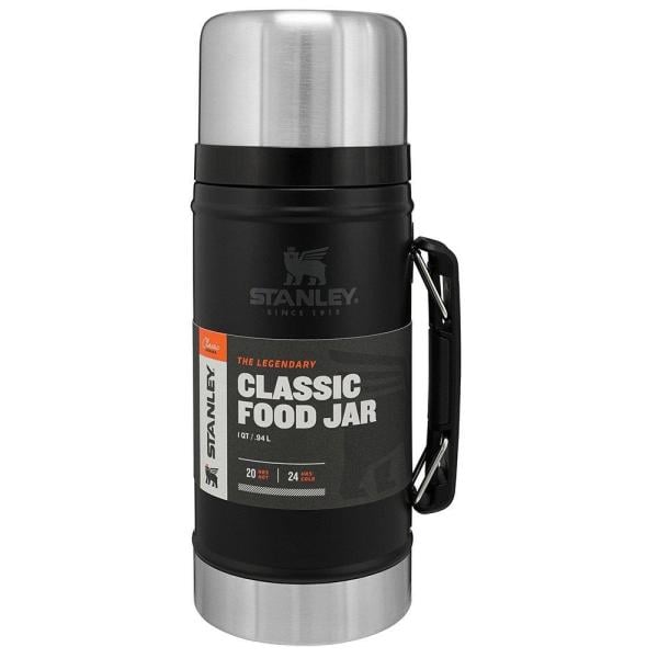 Stanley Klasik Vakumlu Çelik Yemek Termosu 0.94 Lt (Siyah)