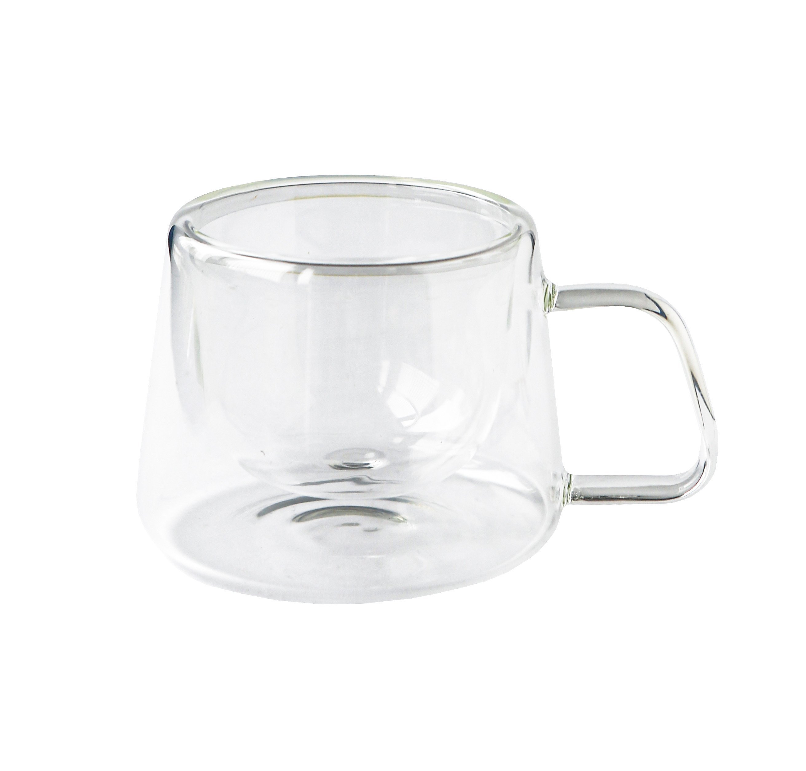 Black Goat 250 ML Çift Cidarlı Bardak - Kulplu