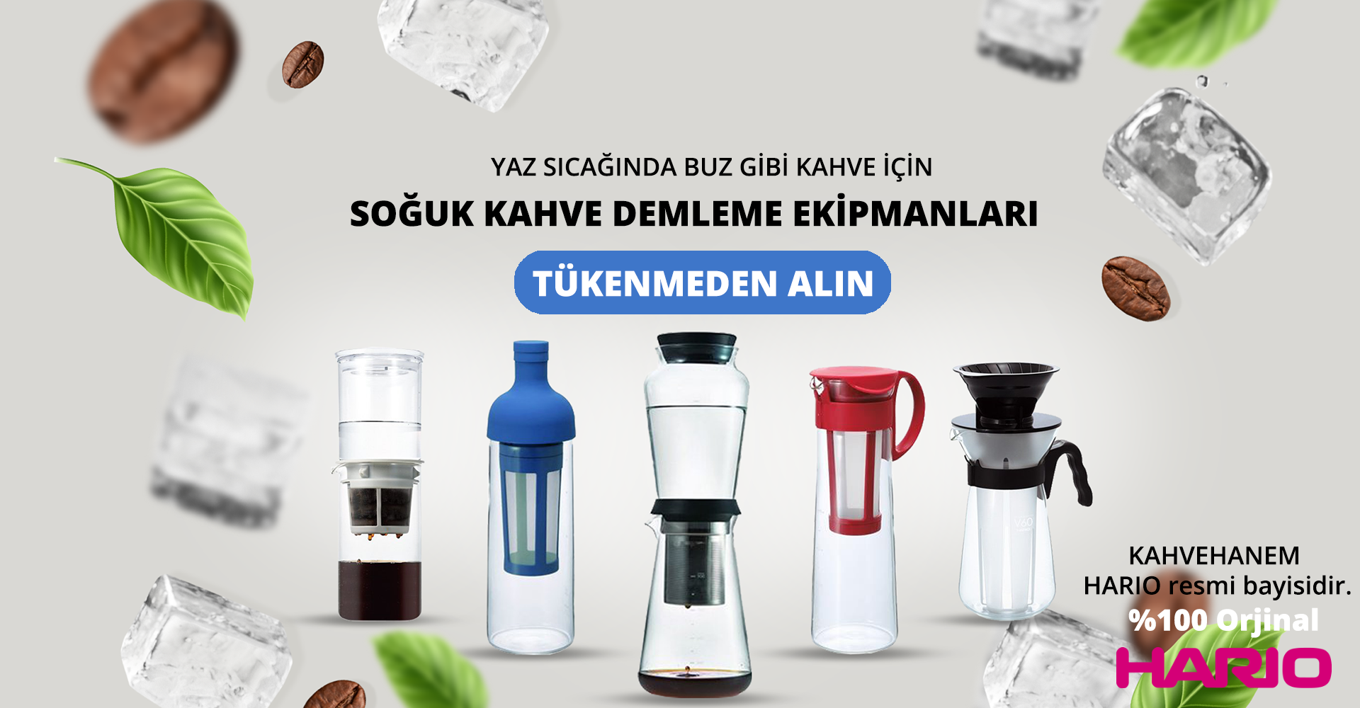 Soğuk Kahve Demleme Ekipmanları